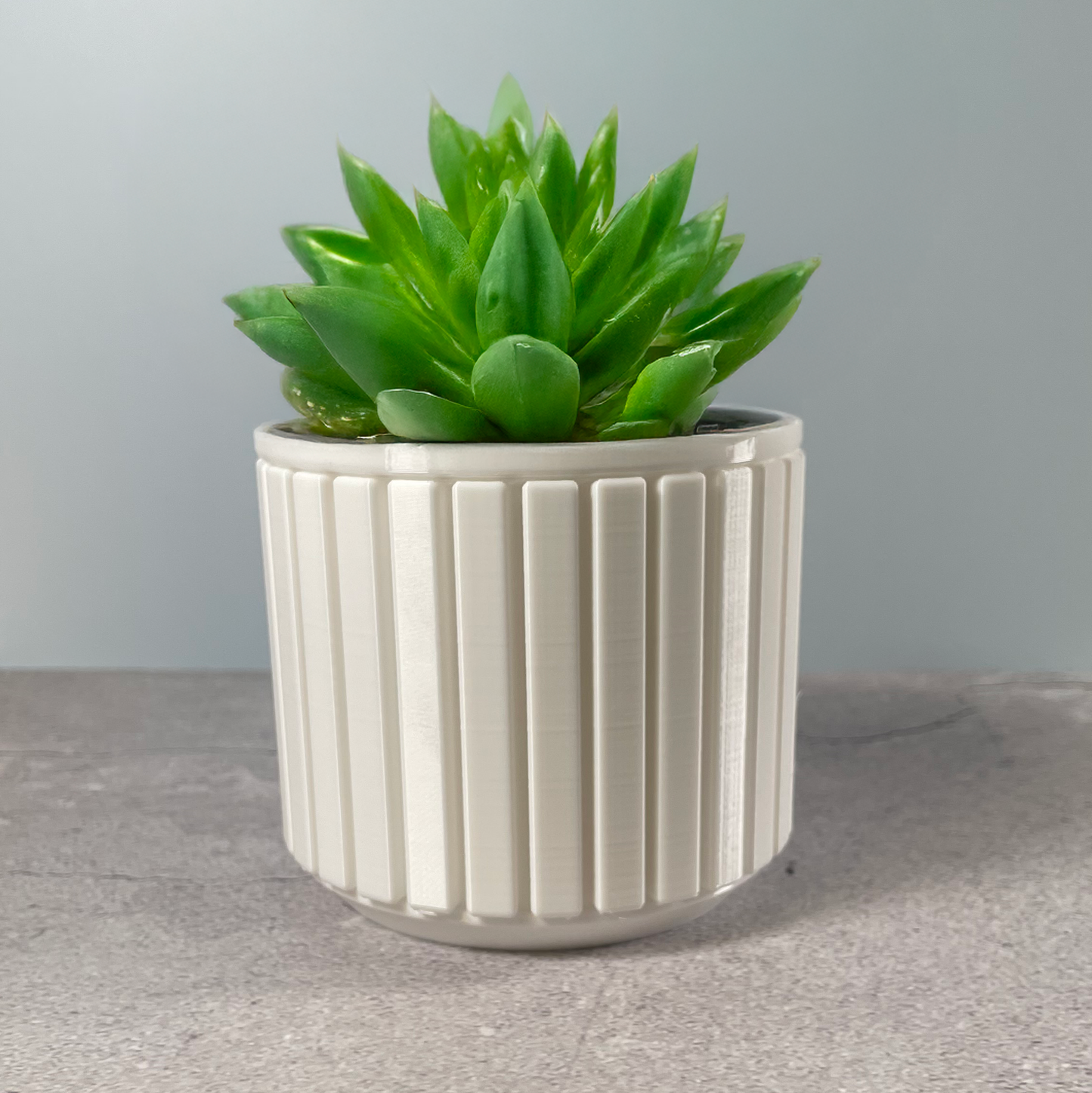6 Sizes - 6 Color Options - Urban Column Planter – Textured Planter for Plants, Multiple Sizes, with Drainage