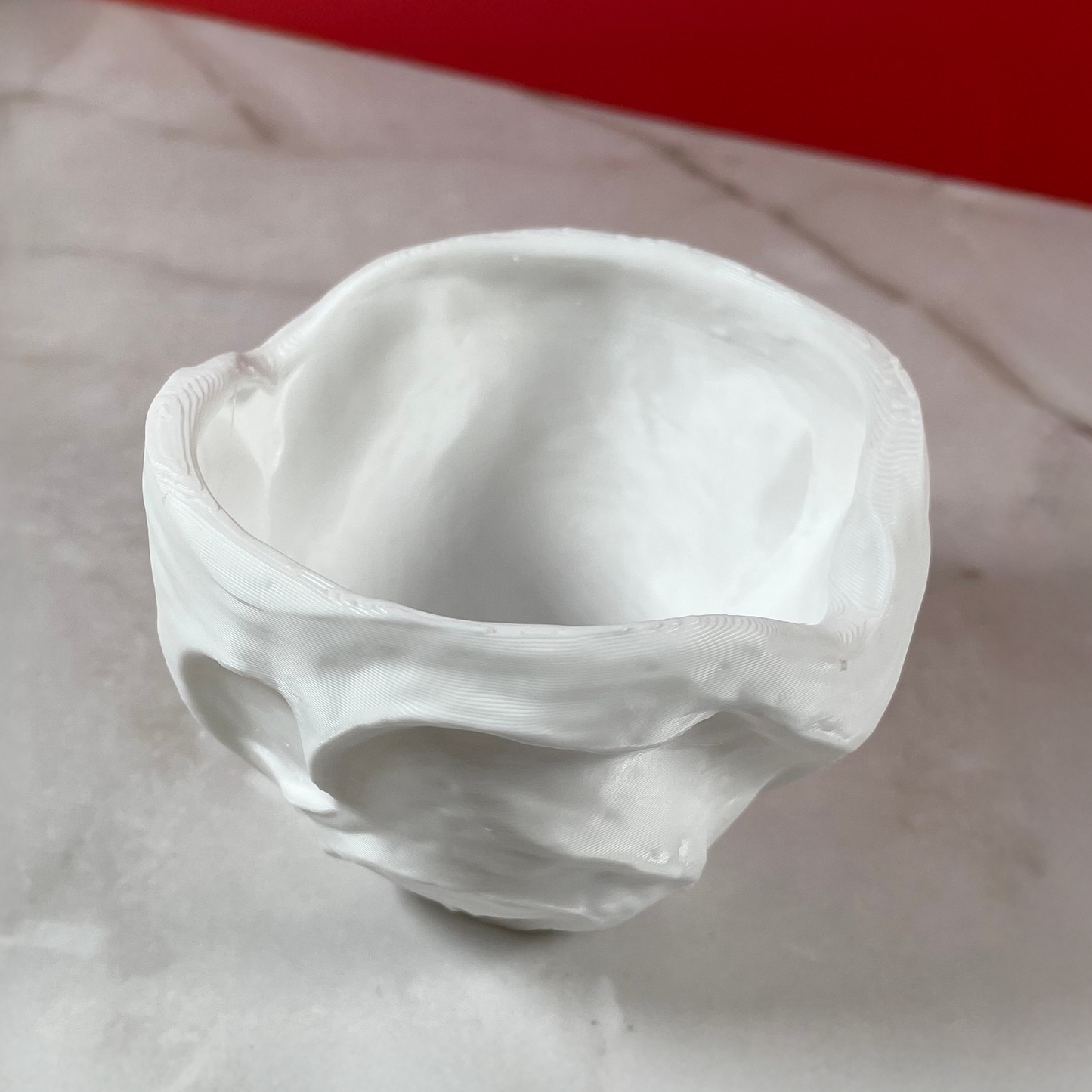 6 Sizes - 6 Color Options - Organic Bloom Vessel – Textured Planter for Plants, Multiple Sizes, with Drainage