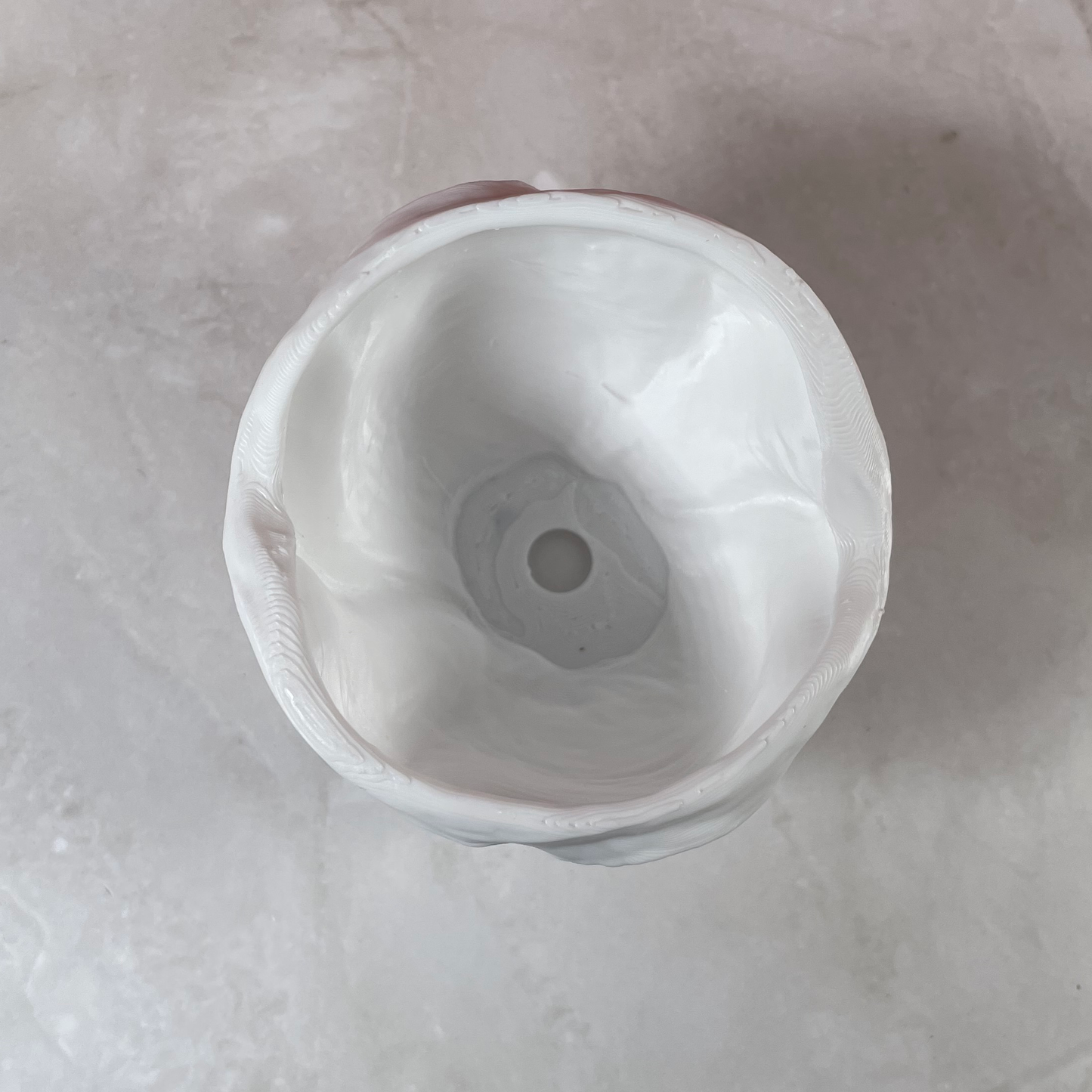 6 Sizes - 6 Color Options - Organic Bloom Vessel – Textured Planter for Plants, Multiple Sizes, with Drainage