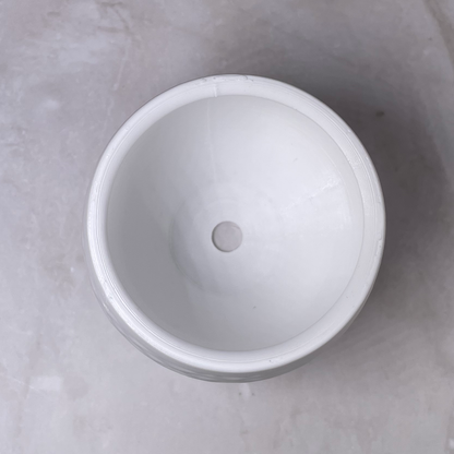 6 Sizes - 6 Color Options - Facet Planter – Textured Planter for Plants, Multiple Sizes, with Drainage
